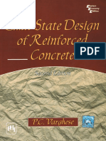 Limit State Design of Reinforced Concrete - PC Varghese