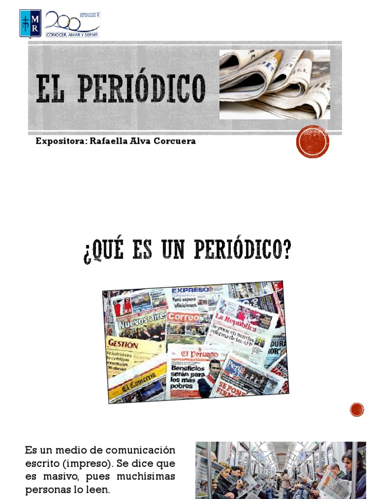 Las Partes Del Periodico | PDF