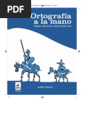 Ortografia A La Mano Reglas Ejercicios