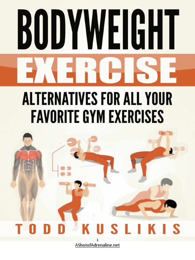 Bodyweight Alternatives to Gym Exercises | PDF | Weight Training ...
