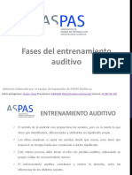 Fases Del Entrenamiento Auditivo1