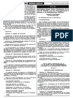 D.S. No. 043-203-PCM - Que Aprueba El TUO de La Ley de Transparencia y Acceso A La Información Pública.