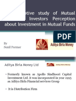 A Descriptive Study of Mutual Funds & Investors Perception About Investment in Mutual Funds