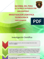 Investigacion Cientifica Tecnologica 