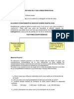 Taller Suelos y Sus Caracteristicas