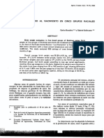 Brahman': Evaluacion Del Peso Al Nacimiento en Cinco Grupos Raciales