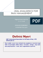 Multimodal Analgesics For Pain Management
