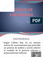 Proceso de Enfermeria