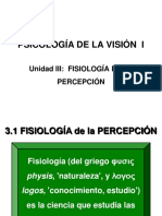 Unidad III-Fisiología de La Percepción-Alumnos-2018