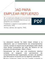 Habilidad Para Emplear Reuerzo