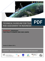 GITEWS Technical Guideline for Tsunami Risk Assessment in Indonesia