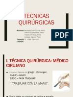 Tecnicas Quirúrgicas