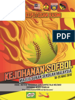 E-Buku Keputusan Rasmi Sofbol MSSM 2018