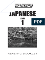 Pimsleur Japanese 1 PDF