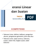 Toleransi Linear