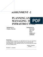 Assignment - 2 Planning and Managing It Infrastructure