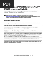 Dell™ Powervault™ Md1200 and Powervault™ Md1220 Interoperability Guide