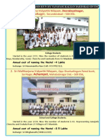 Chatrawas or Hostels run by Vanvasi Kalyan Parishad in Telangana Leaflet