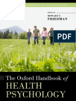 Howard S. Friedman - The Oxford Handbook of Health Psychology (2011, Oxford University Press)