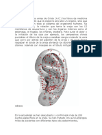 Auriculoterapia. Antecedentes