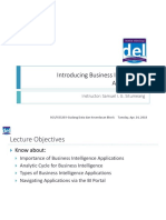 W12S01-Introducing Business Intelligence Applications