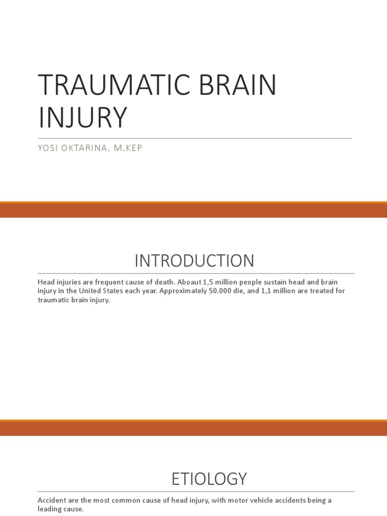 Traumatic Brain Injury | PDF