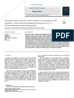 Analysing The Legal Framework of Marine Living Resources Management in Bangladesh: Towards Achieving Sustainable Development Goal 14