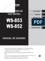 WS-853 WS-852 Manual Es PDF