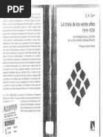 Carr Crisis de los años 20- capitulo 3 y 5