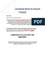 Portfolio 2018 - Gestao Publica 3 Semestre - Orçamento Da Policia Metropolitana - EU TENHO - Zap 31 971771009