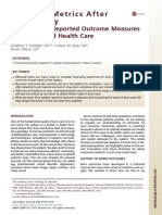 Outcome Metrics After Bur N Injury: From Patient-Reported Outcome Measures To Value-Based Health Care