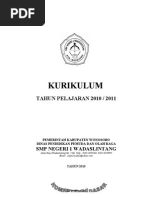 Download KTSP SMP Negeri 1 WDLT 2010 2011 by SMPN1Wadaslintang SN37770765 doc pdf