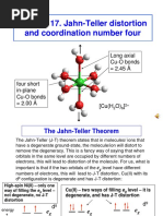 Jahnteller Effect Unit 3 2017