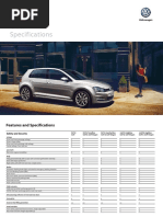 Golf Specs My17