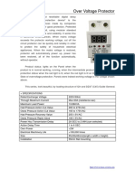 Digital Over Voltage Protector HDP