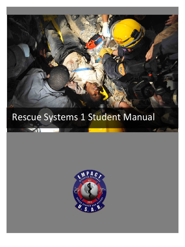 Rescue Systems 1 Student Manual | PDF | Knot | Nature