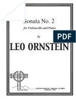 Ornstein Cello Sonata 2 PDF