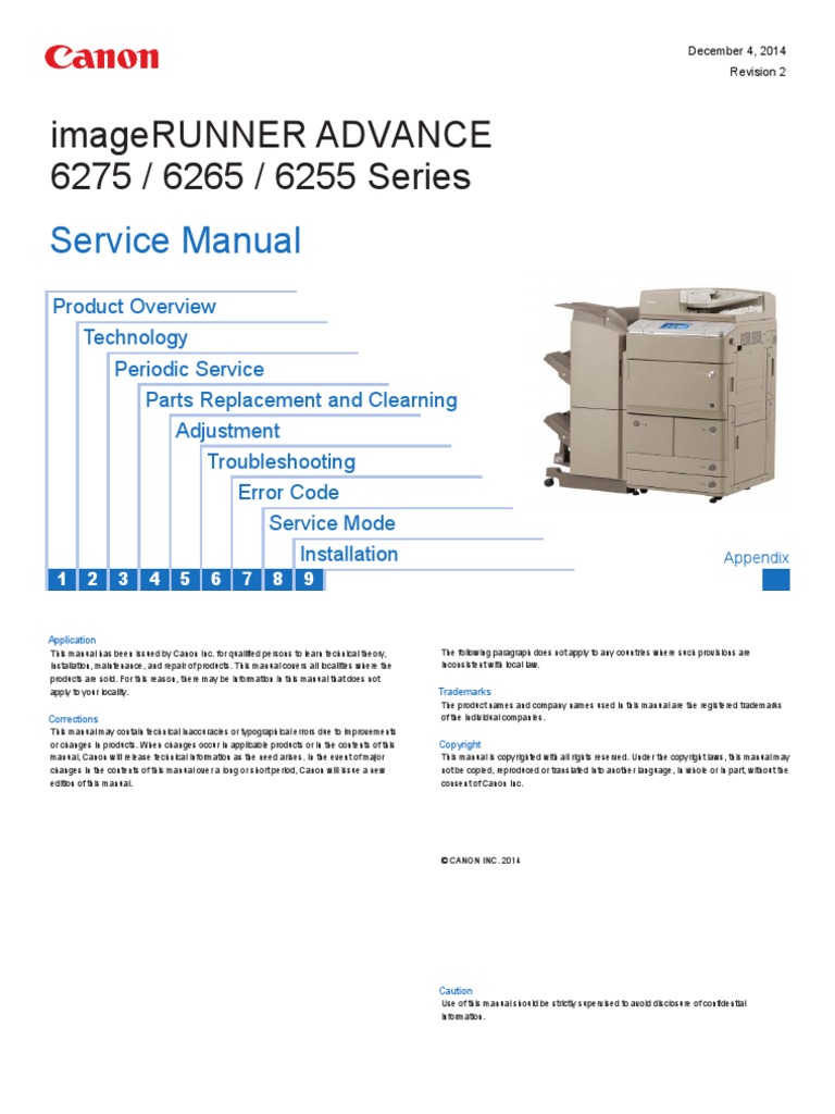 Ir ADV 6275 6265 6255 SM | PDF | Electrical Connector | Electronic Circuits