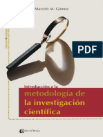 Introduccion A La Metodologia de La Investigacion Cientifica