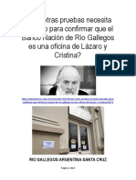 Qué otras pruebas necesita Bonadío para confirmar que el Banco Nación de Río Gallegos es una oficina de Lázaro y Cristina.pdf