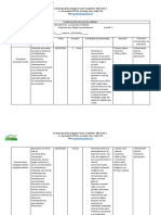 Formato de Planificación Educativa General y Plan Específico 2018