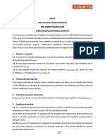 Edital Para Acesso e Ingresso Ao Curso de 1.º Ciclo Em Música No Ano Letivo de 2018_2019