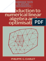 (Cambridge Texts in Applied Mathematics) Philippe G. Ciarlet-Introduction To Numerical Linear Algebra and Optimisation-Cambridge University Press (1989)