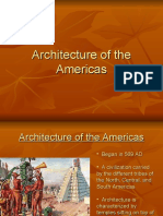 Architecture of The Americas