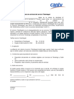 Carta de Solicitud Del Servicio Teleintegral 25112003