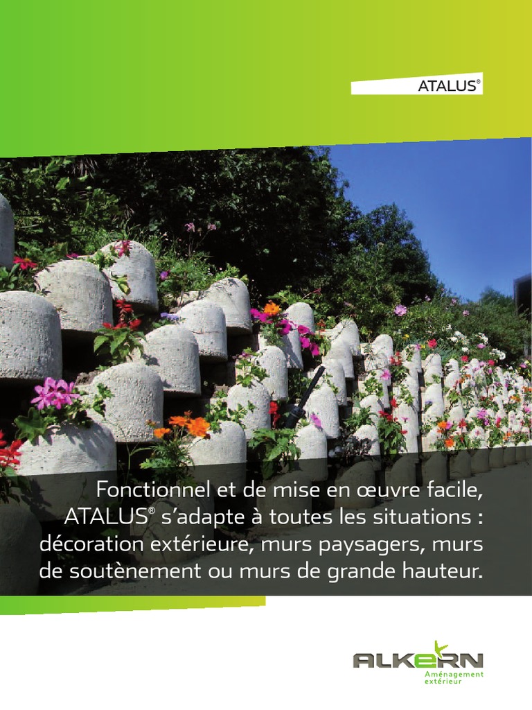 12p Atalus | PDF | Mur | Fondation (construction)