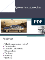 Embedded Systems in Automobiles