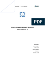 Planificación Estratégica de La Calidad