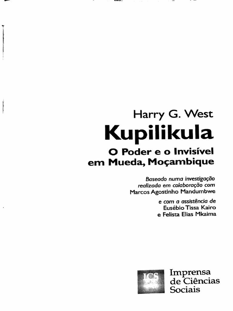 Pader In Son Xxx - West - Kupilikula | PDF | MoÃ§ambique | Tumultos