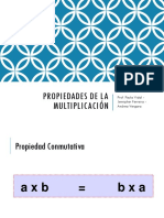 Propiedades de La Multiplicación (1)